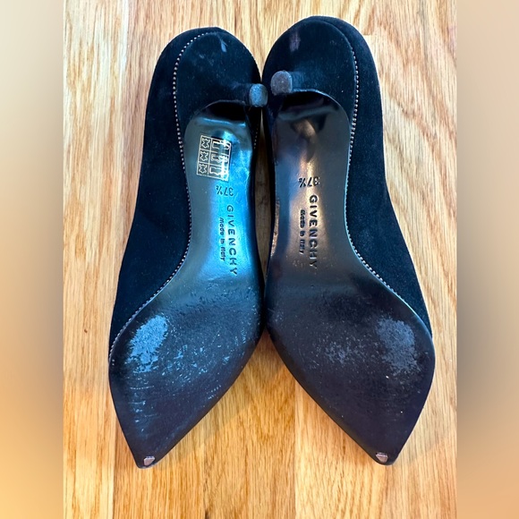 Givenchy Black Suede Pumps - Picture 4 of 6